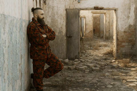 Vintage-Camouflagemuster, die ein Comeback erleben