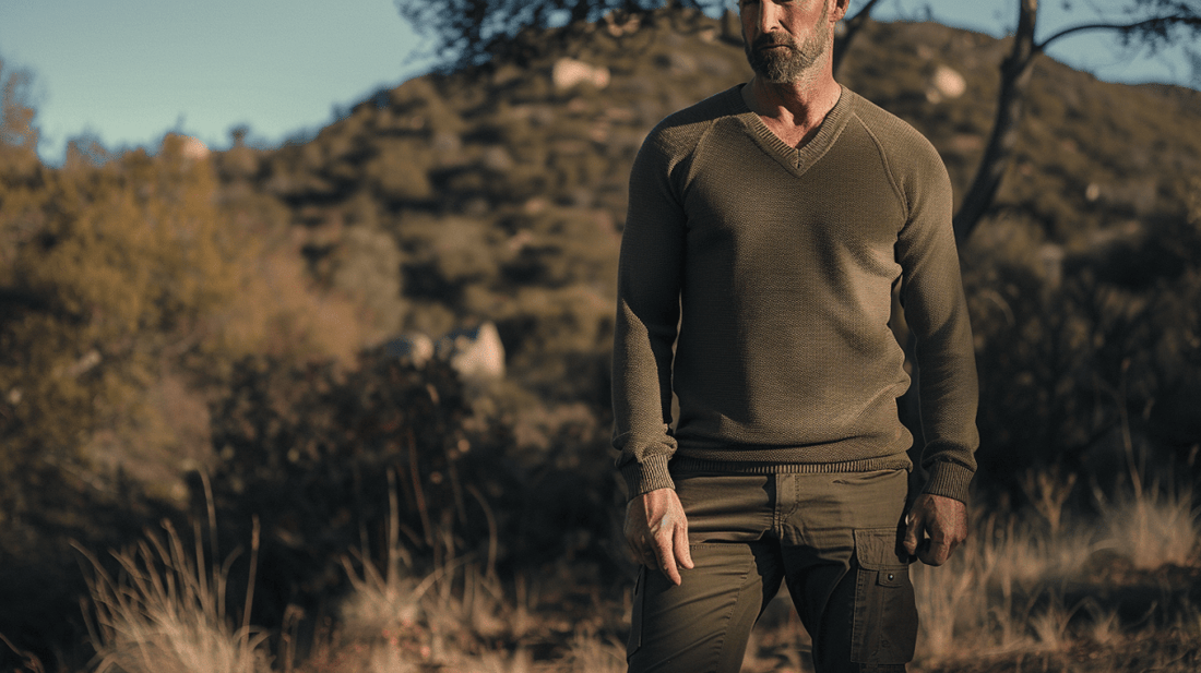 V-Neck Sweaters - GoMilitar