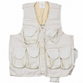 Gilet tactique militaire turc Original, multi-poches, utilitaire de terrain, blanc