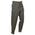 Original schwedische Armee M39/58 Feldhose Wool Cargo Surplus Olivgrün
