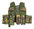 Original Dutch Military Modular Combat Vest 10 Pouched Included DPM Camo
