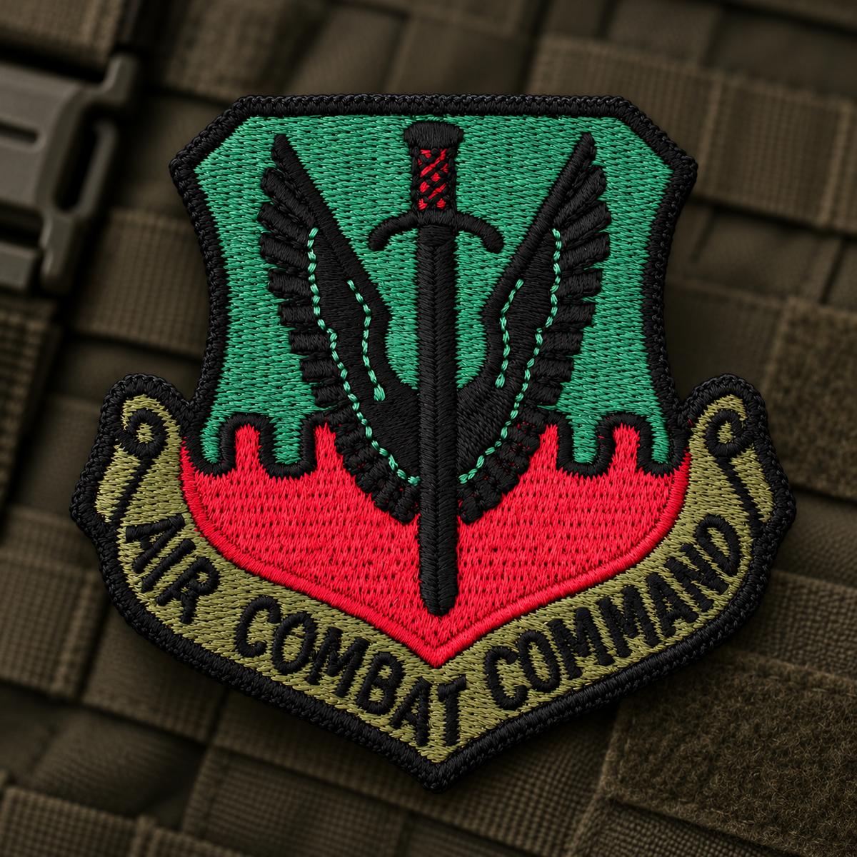 Original US Air Force ACC Air Combat Command Patch USAF Military Surplus