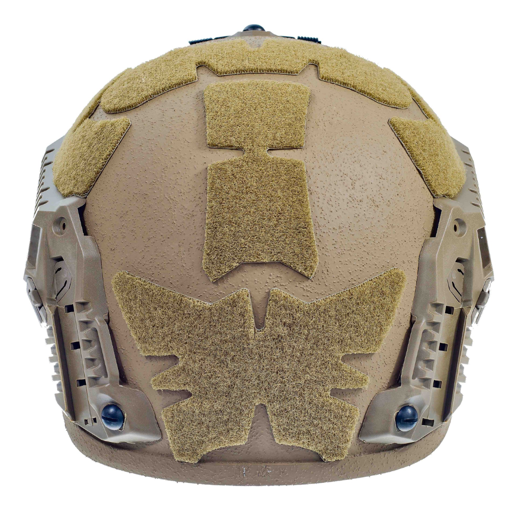 Casque balistique moderne Šestan-Busch BK-ACH-HC Rails latéraux coupe haute niveau IIIA