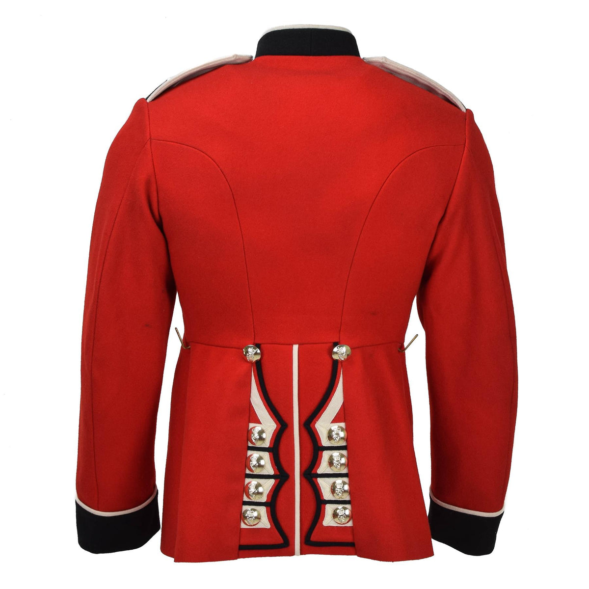 Véritable veste de l'armée britannique, tunique uniforme, robe rouge, gardes écarlates, cavalerie