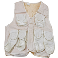 Gilet tactique militaire turc Original, multi-poches, utilitaire de terrain, blanc