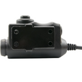 Earmor M52-KEN PTT-Adapter Kenwood Baofeng Radio Headset Tactical Schwarz
