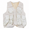 Gilet tactique militaire turc Original, multi-poches, utilitaire de terrain, blanc