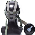 Maschera antigas GP-4 originale sovietica, kit militare vintage in eccedenza degli anni '60, in gomma grigia