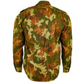 Original rumänisches Armee-M90-Kampfhemd, Brusttaschen, Outdoor-Blatt-Camouflage