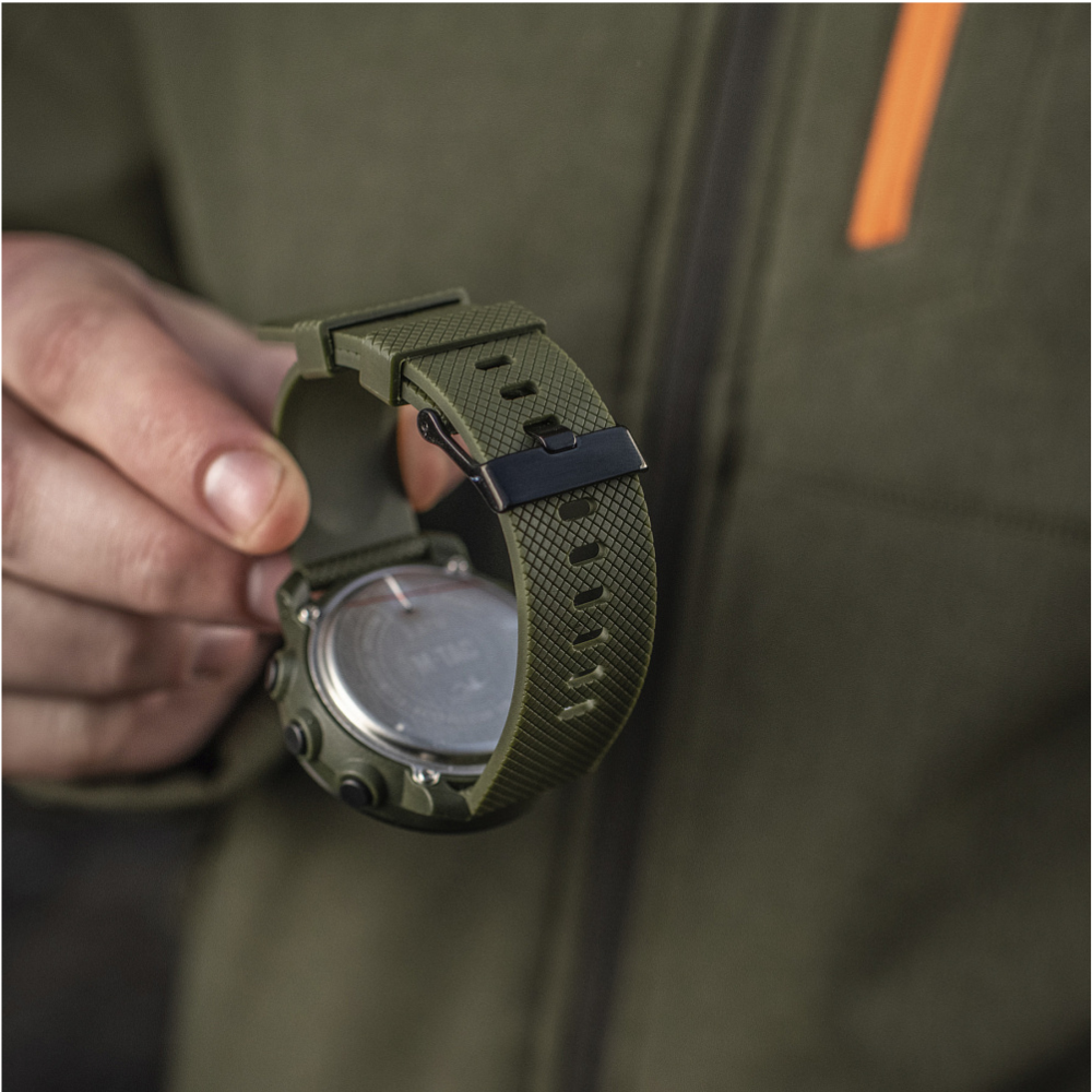 M-TAC Multifunktionale Taktische Uhr Kompass Höhenmesser Barometer Outdoor
