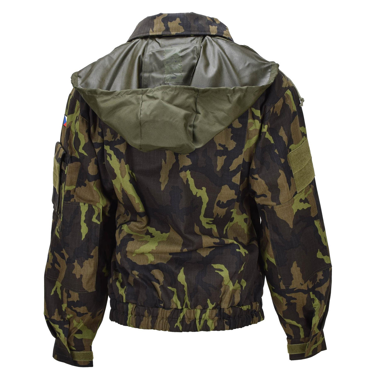 Veste de combat militaire tchèque originale en polycoton VZ95 camouflage