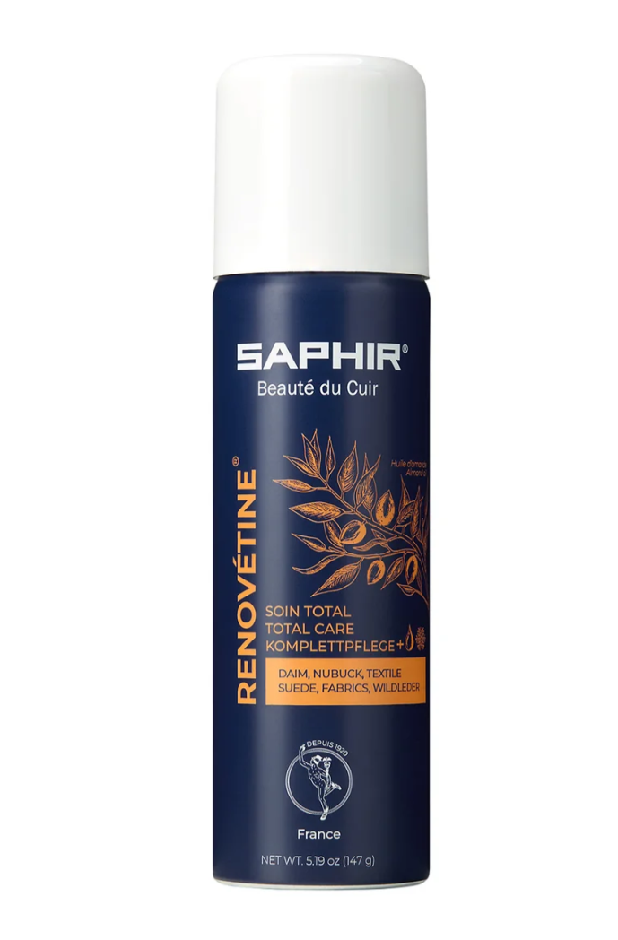 Saphir Renovétine Suede & Nubuck Renovator Spray 200ml Dark Brown