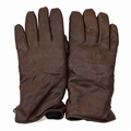 Gants en cuir militaires britanniques originaux MK II, doublure de Combat marron