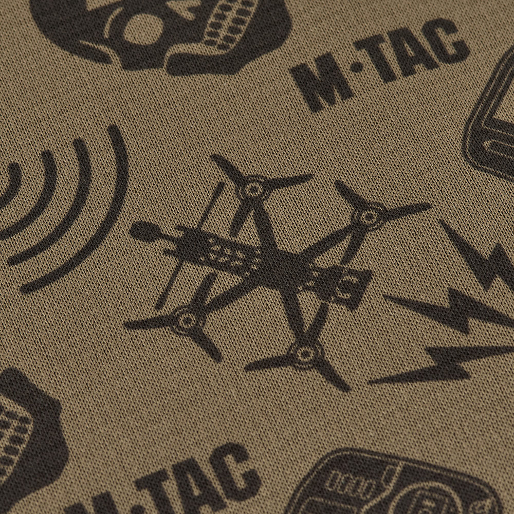 M-TAC Micropolaire Cache-Cou Drone Modèle Tactique Écharpe Extérieure Tan