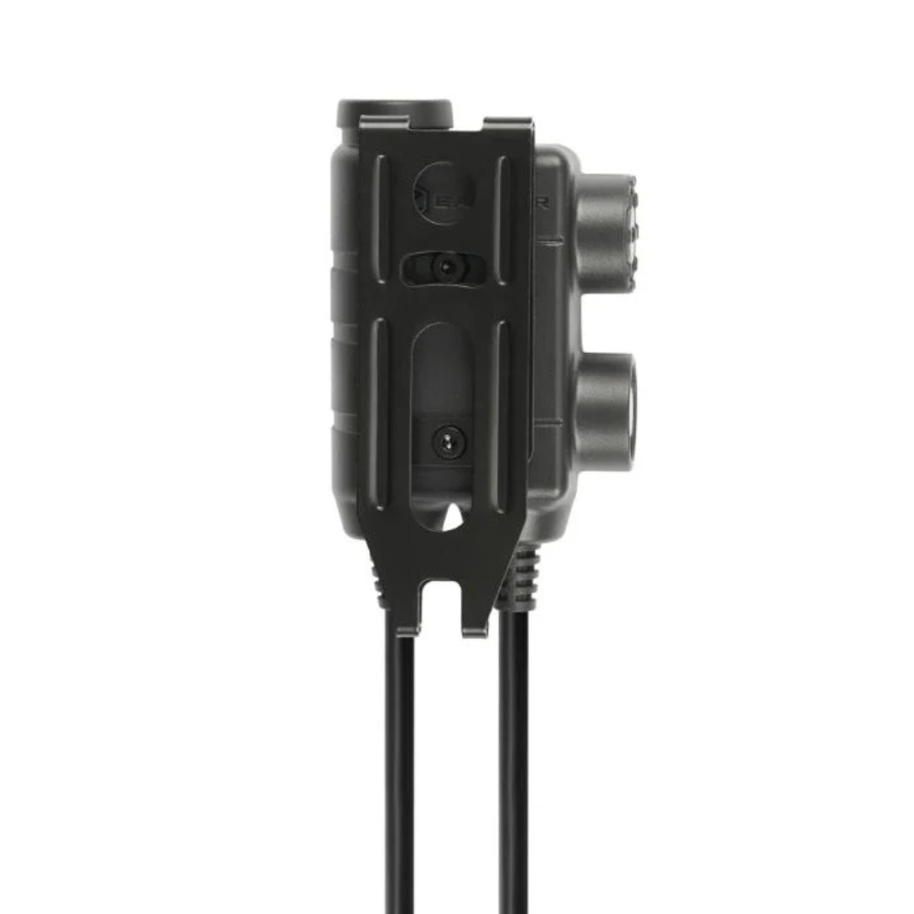 Adattatore doppio PTT Earmor Kenwood Baofeng Cuffie tattiche cablate a 2 pin nere