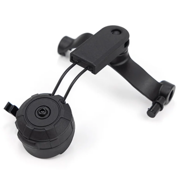 Earmor M19C ARC Rail Helm-Adapter-Set für M31 M32 PLUS Headsets, Schwarz