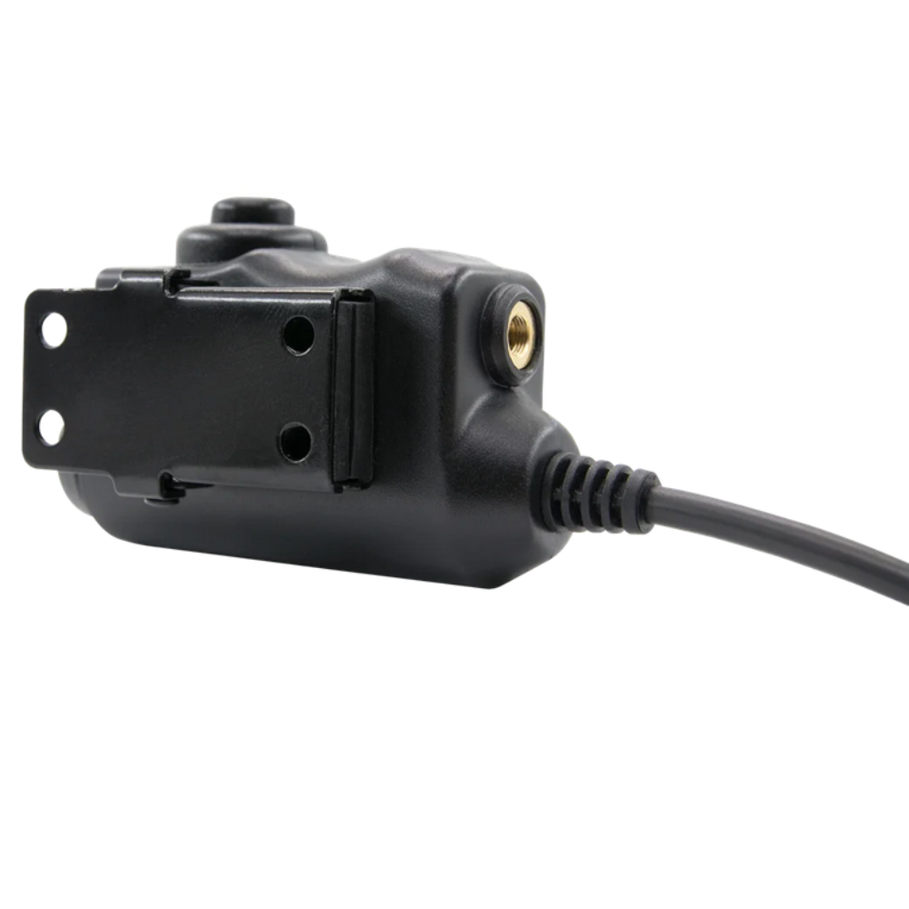 Earmor M52-KEN PTT-Adapter Kenwood Baofeng Radio Headset Tactical Schwarz