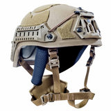 Casque balistique moderne Šestan-Busch BK-ACH-HC Rails latéraux coupe haute niveau IIIA
