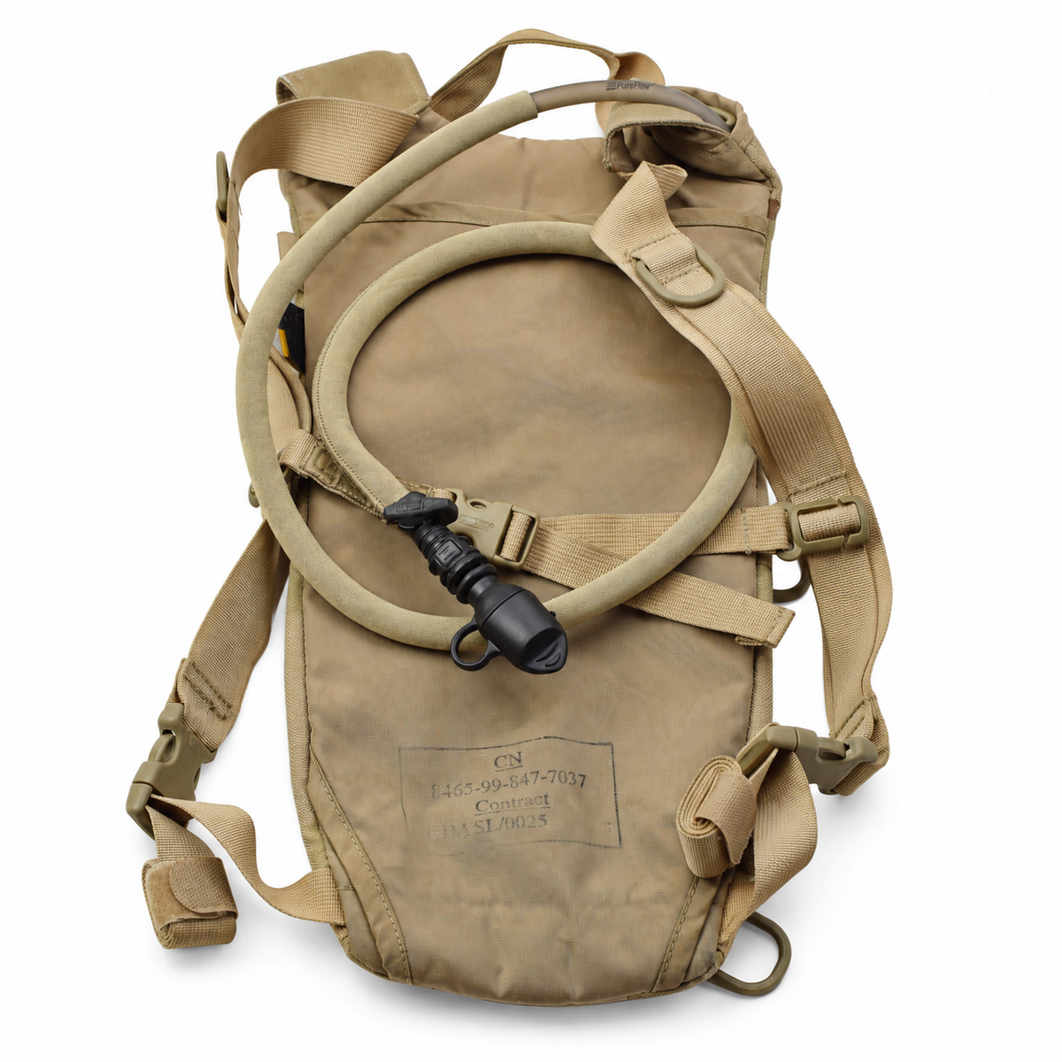 Original U.S. Military 3L Hydration Pack CamelBak 3-Color Desert Camouflage