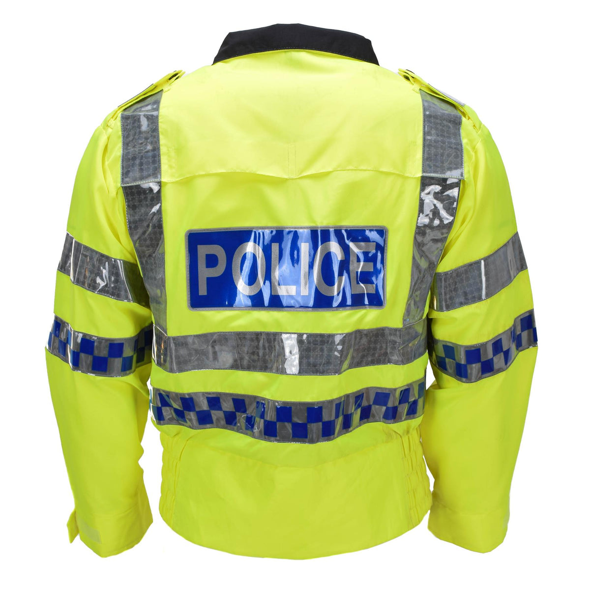 Original Scottish Police High Visibility Reflective Uniform Jacket Yellow