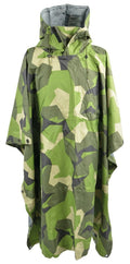 Ale-Tex 3-lagiger wasserdichter Regenponcho im Armeestil, PTF-Membran M90 Camo 