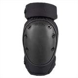 Ginocchiere tattiche AltaCONTOUR Cappello lungo Forma ergonomica Contour AltaLok Nero