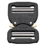 AustriAlpin COBRA PRO STYLE 38mm Buckle Black Quick Release Aluminium Black