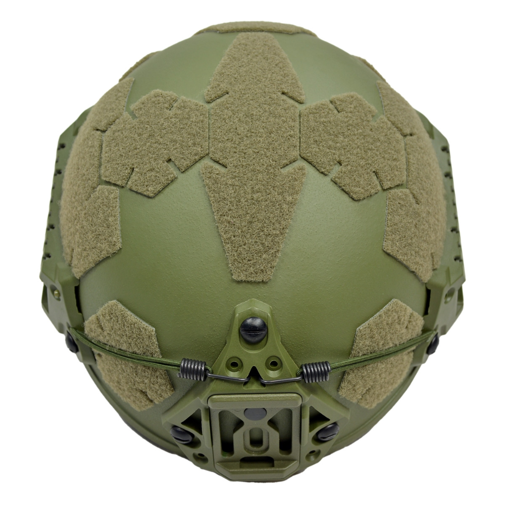 Casque balistique moderne à coupe complète Šestan-Busch BK-ACH niveau IIIA Rails latéraux NVG