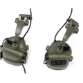 Adattatore per binario per casco EARMOR M16A ARC serie PLUS Protezione per l'udito Coyote Brown