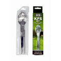 BCB KFS Set Camping Messer Gabel Löffel Integrierter Dosenöffner Robustes Design