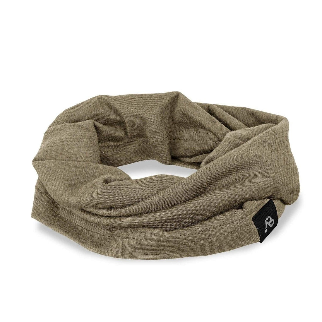 Blochl Brand Army style bandana merino wool tube scarf neck gaiter coyote NEW