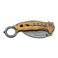 BOKER Black Scorpion Klapp-Karambit-Taschenmesser Hawkbill 440A Edelstahl
