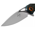 BOKER Plus Nebula Pocket Knife D2 Stainless Steel Folding Knife Carbon Handle