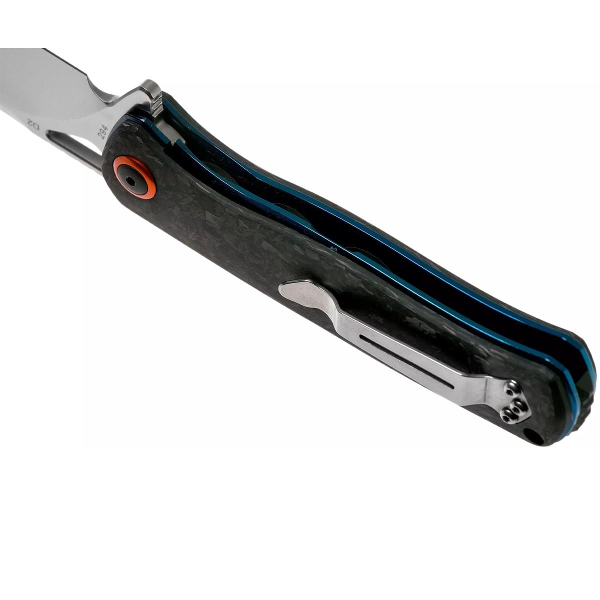 BOKER Plus Nebula Pocket Knife D2 Stainless Steel Folding Knife Carbon Handle