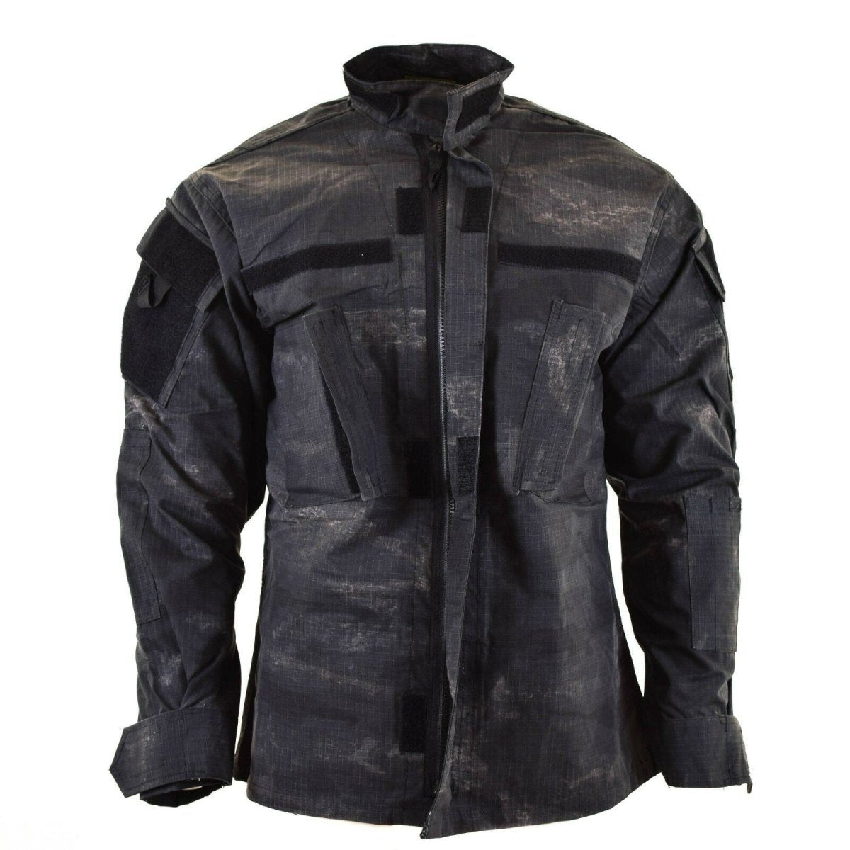Marke Armee Militär US Stil Kampfjacke ACU Ripstop grau camo Felduniform