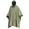 Poncho imperméable de style militaire RipStop de marque OD vert olive