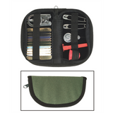 Mil-Tec Kit de couture pochette voyage camping réparation kit de survie Olive Darb
