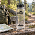 TAC MAVEN Norman Tritan Wasserflasche 650 ml, BPA-frei, für den Außenbereich, transparent