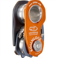 Climbing Technology ROLLNLOCK Pulley Device Rope Clamp 3 in 1 Device Orange