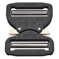 Cobra Pro Style Gürtelschnalle 50 mm Schnellfreisetzung schweres Aluminiumschwarz