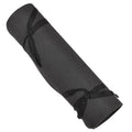 Original deutsche Militär-Schaumstoff-Schlafmatte, aufrollbar, Camping, Wandern, Grau, Schwarz