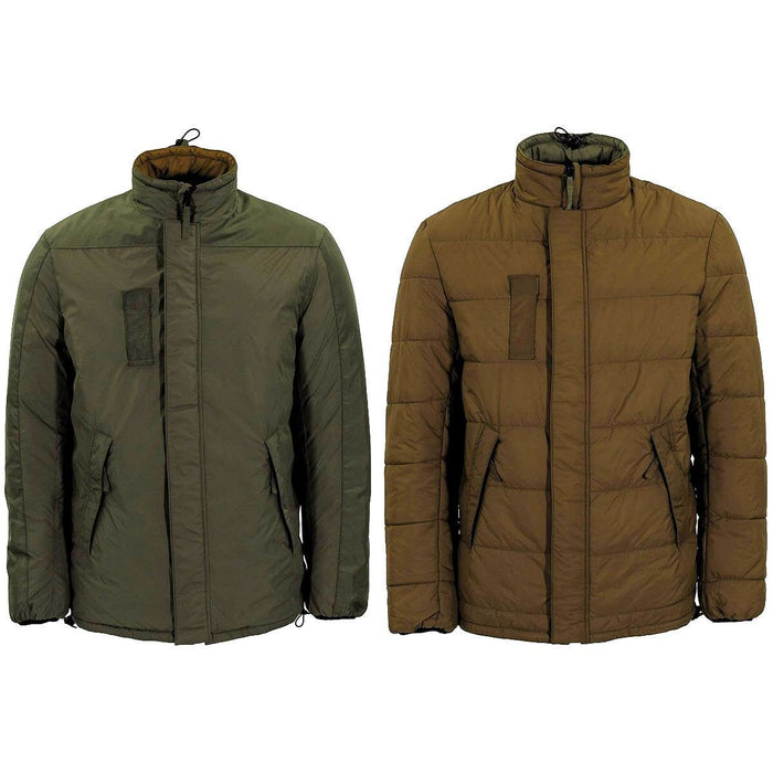 Giacca reversibile dell'esercito olandese termica Olive OD Coyote softie per il freddo NUOVO - GoMilitar