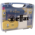 Effax Leather Care Case Kit completo per la pulizia e la lucidatura della pelle Set da viaggio