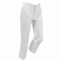 Pantalon de costume de la marine militaire allemande d'origine, uniforme de service formel blanc