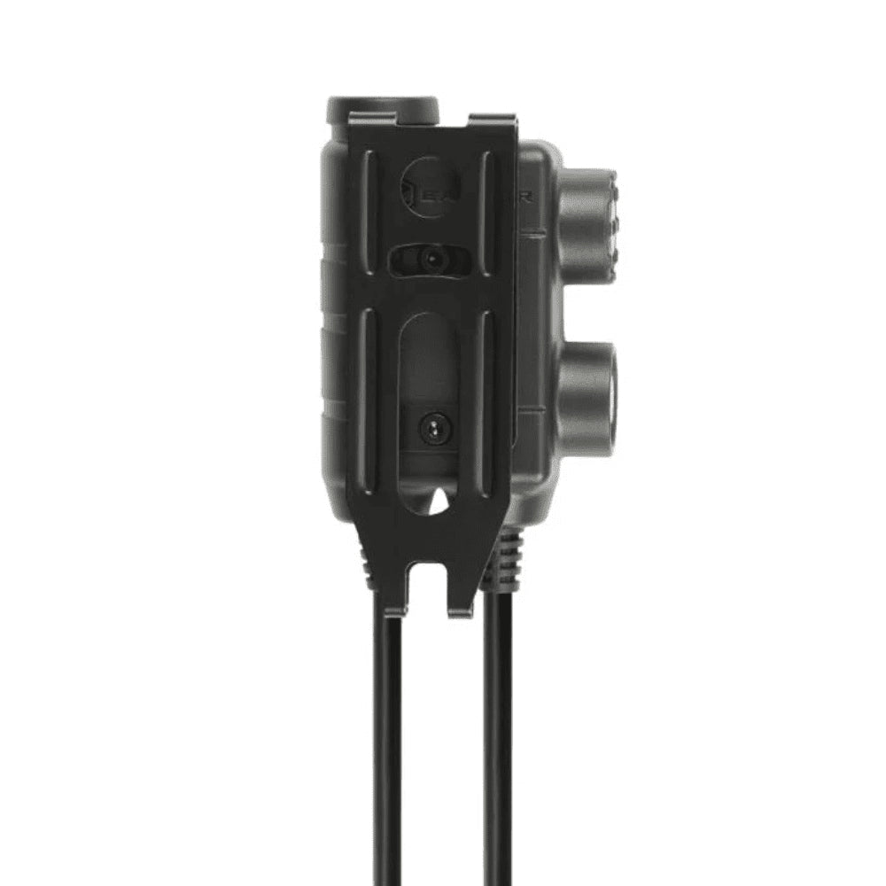 Earmor Dual PTT Adapter Kenwood Baofeng 2 Pin Wired Tactical Headset Schwarz