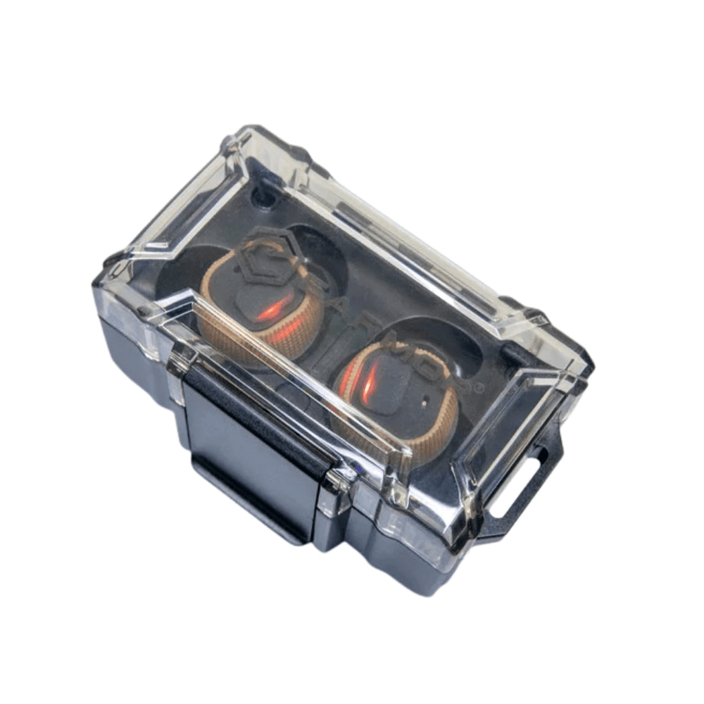 Earmor M20 Bouchons d'oreilles électroniques Réduction active du bruit Tir Feuillage Vert