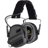 Cuffie antirumore elettroniche EARMOR M31 Plus tattiche per esterni nere