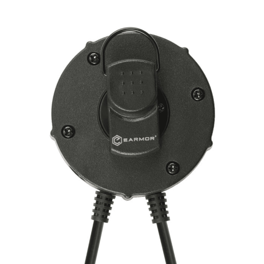 Adaptateur EARMOR M55 PTT Kenwood Baofeng adaptateur casque radio 2 broches noir