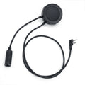 Adaptateur EARMOR M55 PTT Kenwood Baofeng adaptateur casque radio 2 broches noir