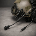 Earmor S10D Dynamisches Boom-Mikrofon M32 M32H Taktisches Headset Schwarz